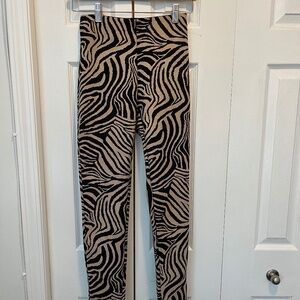 Runway size S animal print pants